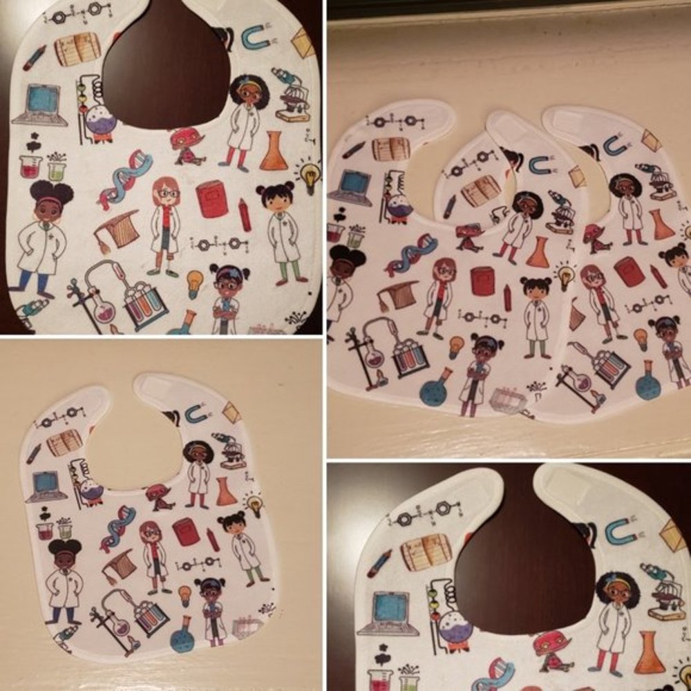 Girl Bibs STEM diversity and inclusion #girlpower